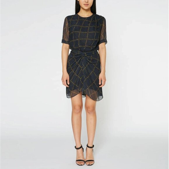 Isabel Marant Dresses & Skirts - Isabel Marant Etoile "Barden" Navy Silk Dress, size 38 (fits like a 2/4)